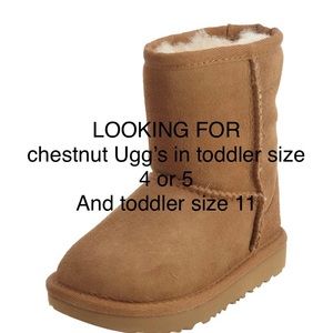 Toddler chestnut Ugg’s